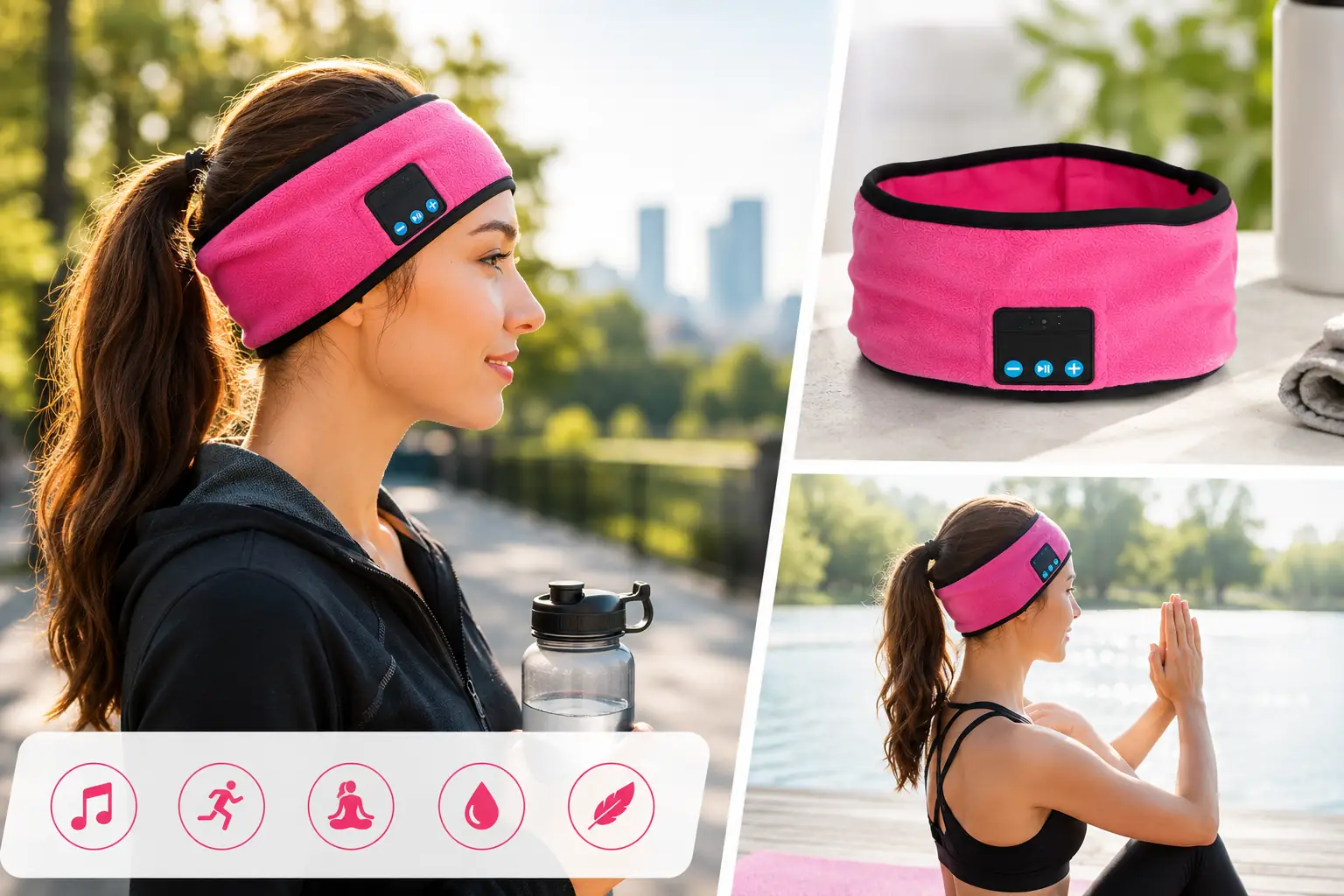 Wireless Bluetooth Wellness Headband olyvita